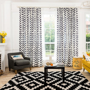 Drapes with Classic Strip Inkflow