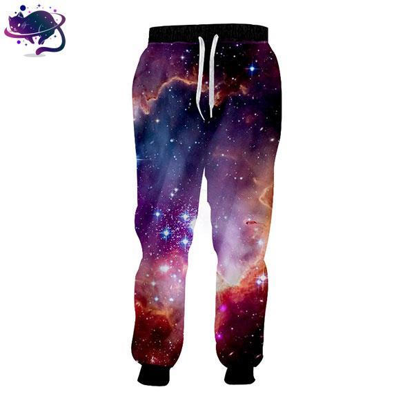 Colorful Galaxy Joggers